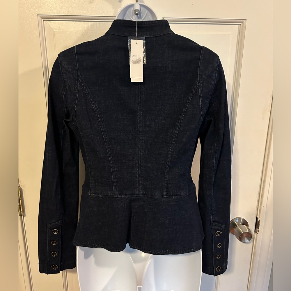 NWT WHBM Denim Blazer - Picture 2 of 7